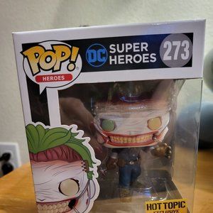 DC Super Heroes The Joker (Death of the Family) Hot Topic Exclusive Funko Pop